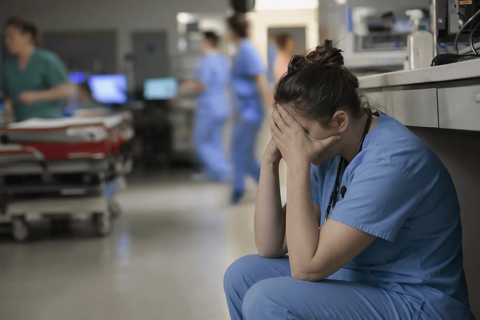 ER doctor says mindfulness cannot fix nurse burnout crisis
