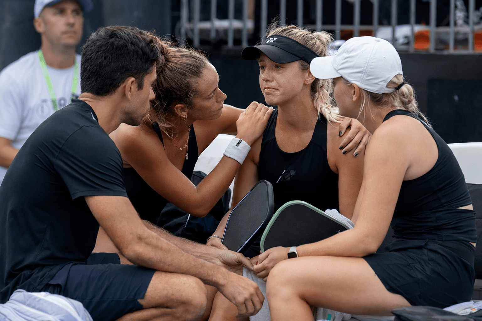 Pro pickleball players build family-like support networks on tour