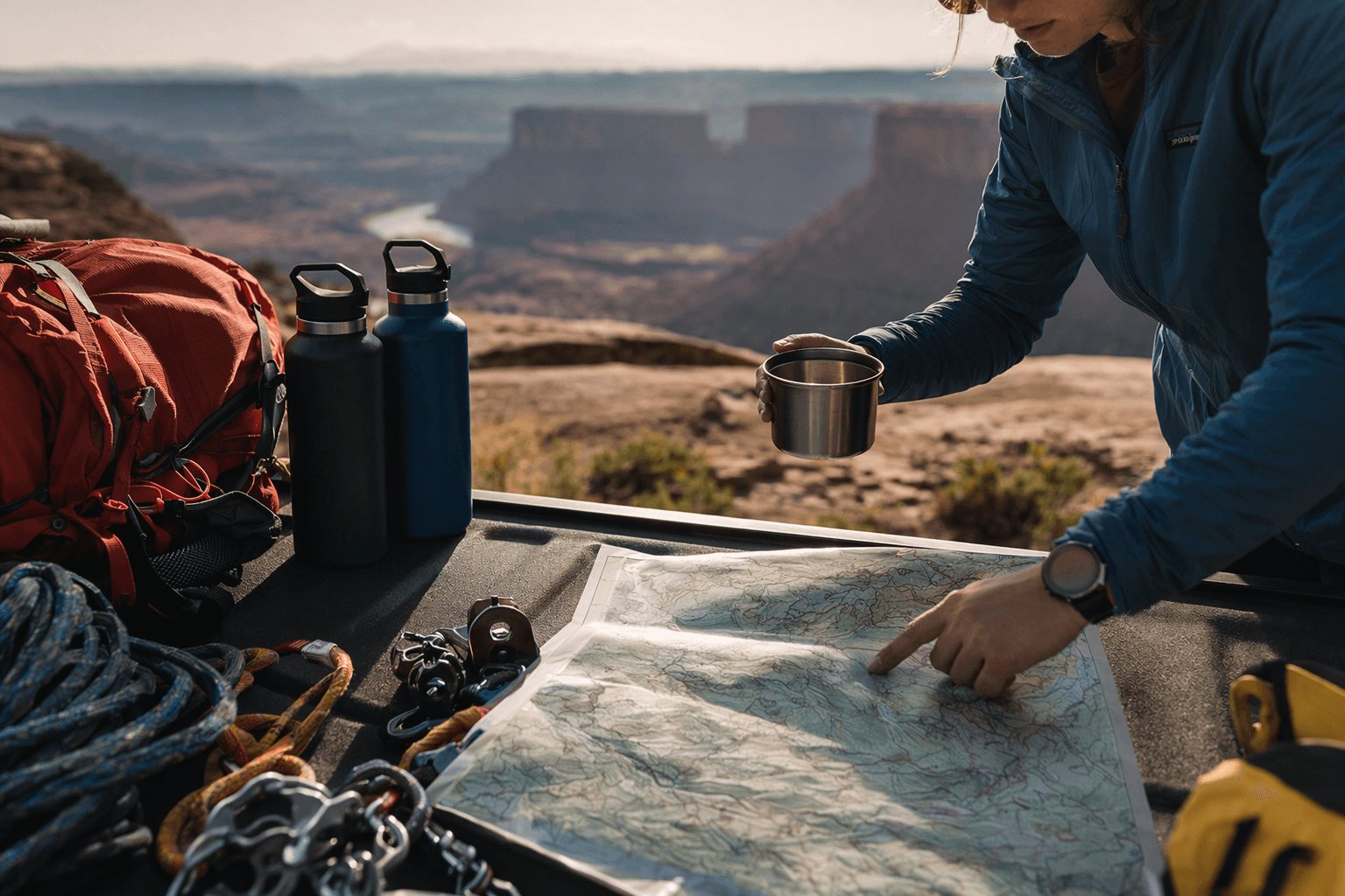 Canyonlands rewards careful planning, where route and weather shape safety