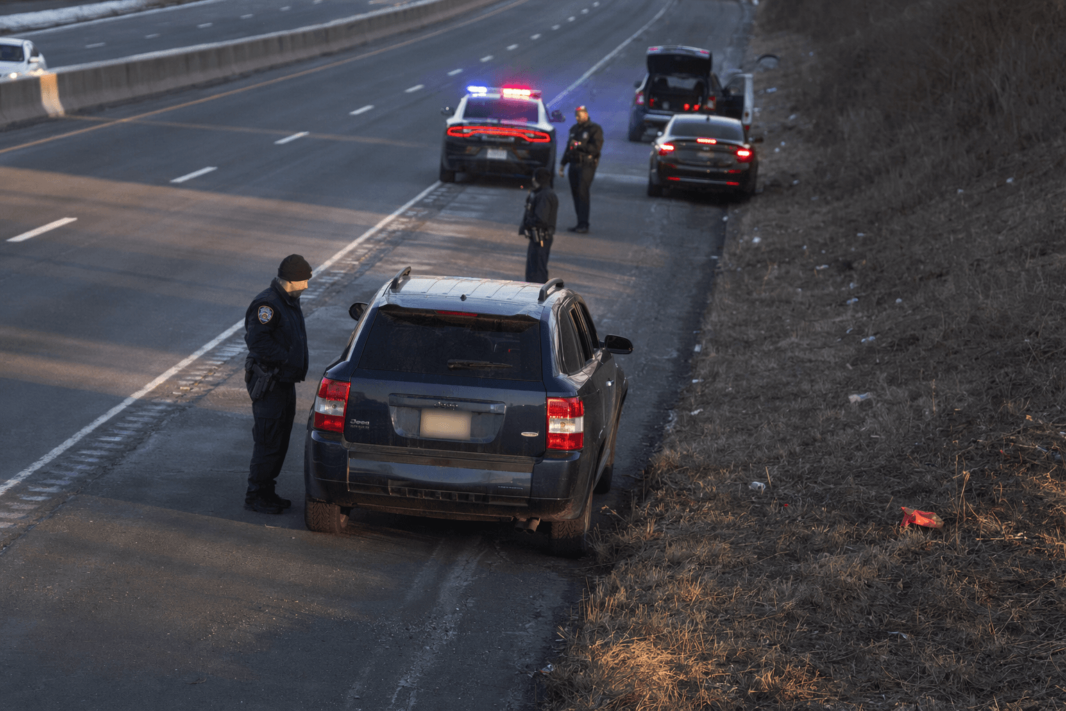 Newburgh traffic stop sparks countywide chase, Walden man accused