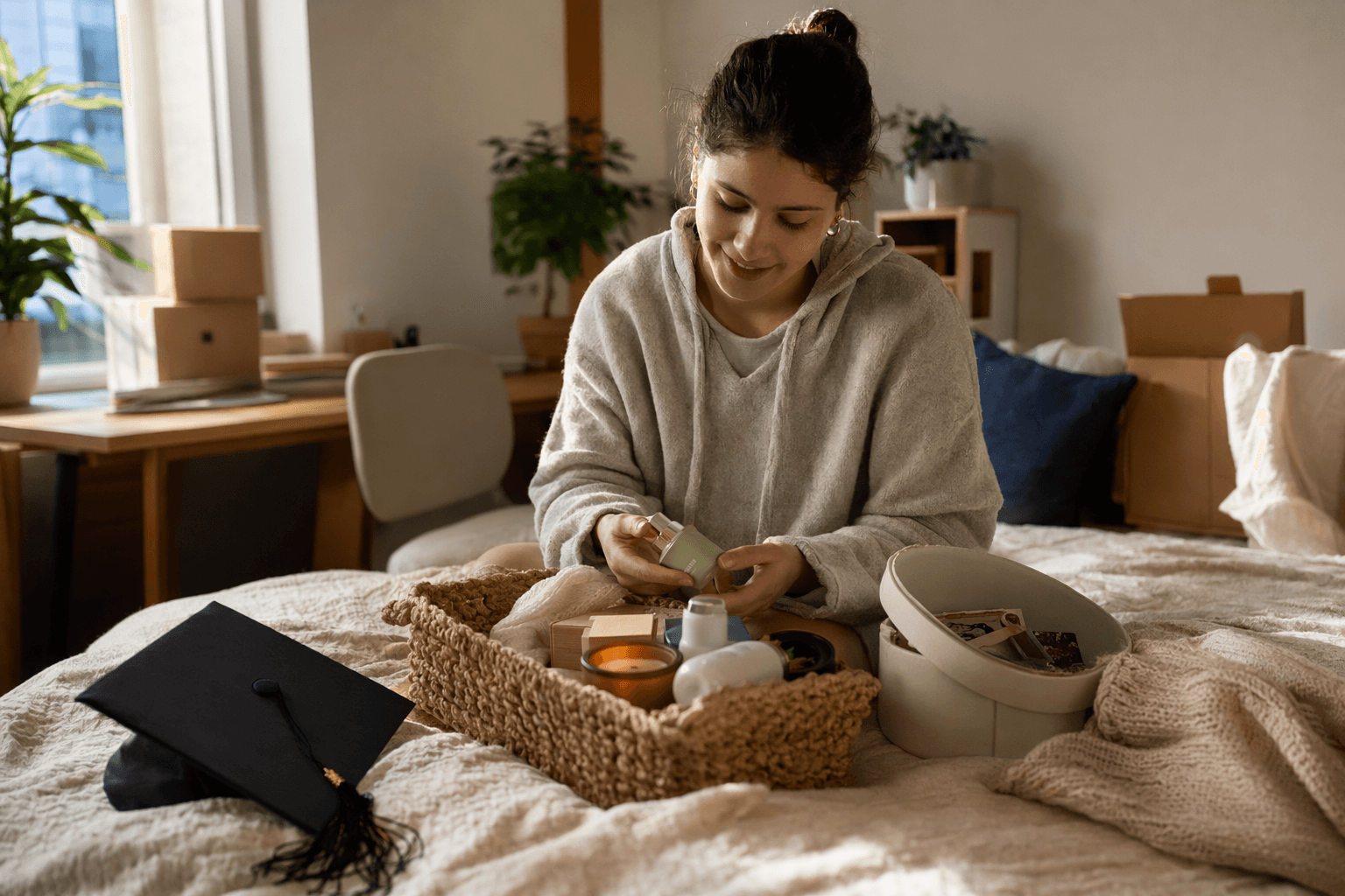 Graduation gifts that blend self-care, keepsakes, and dorm-to-apartment essentials