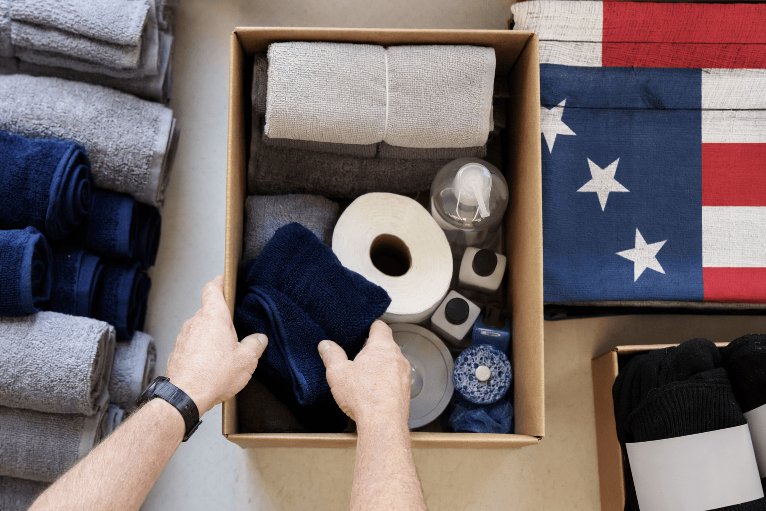 Elks lodge assembles 200 welcome-home kits for veterans in new housing