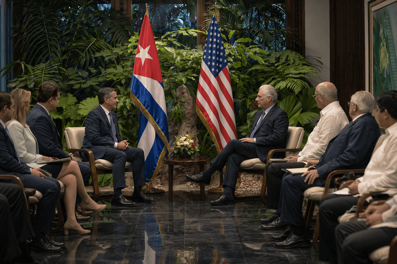 Ratcliffe meets Cuban officials as island faces fuel crisis