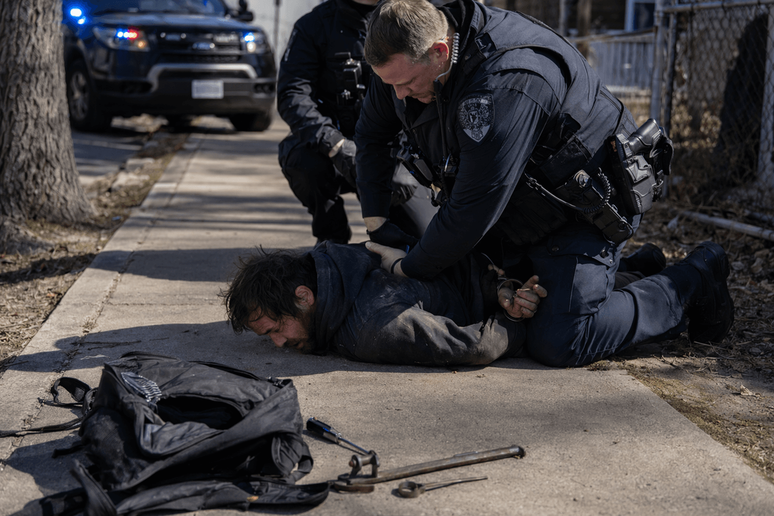 Eureka foot chase leads to meth, burglary tools arrest