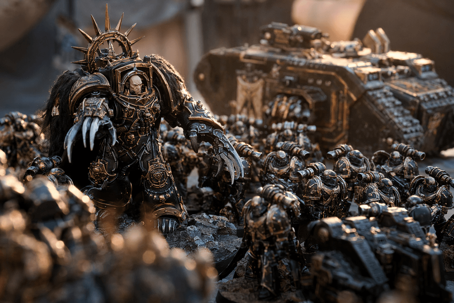 Horus unleashes dark compliance across the galaxy after Isstvan V