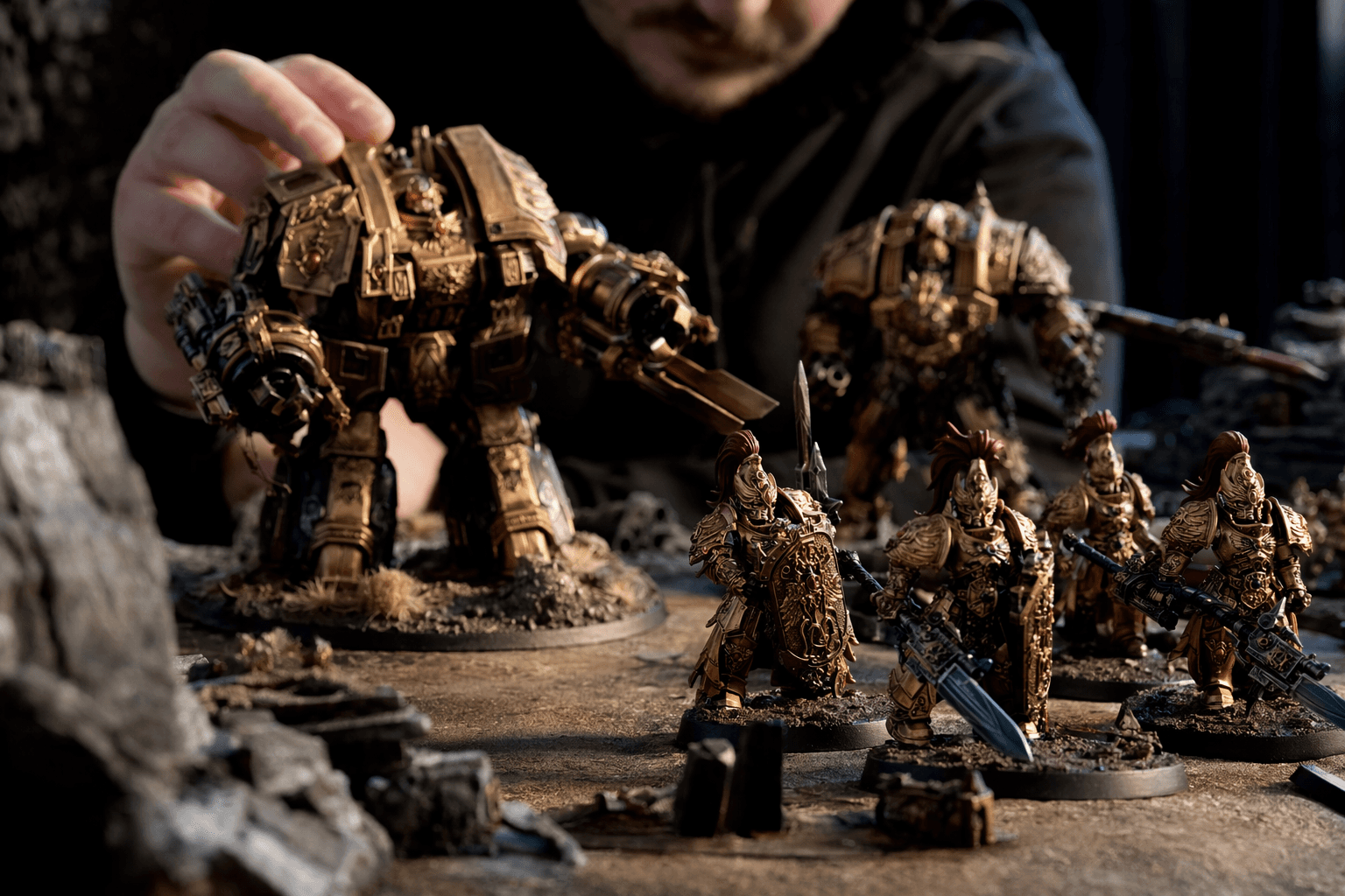 Adeptus Custodes new detachment pushes Dreadnoughts into the spearhead