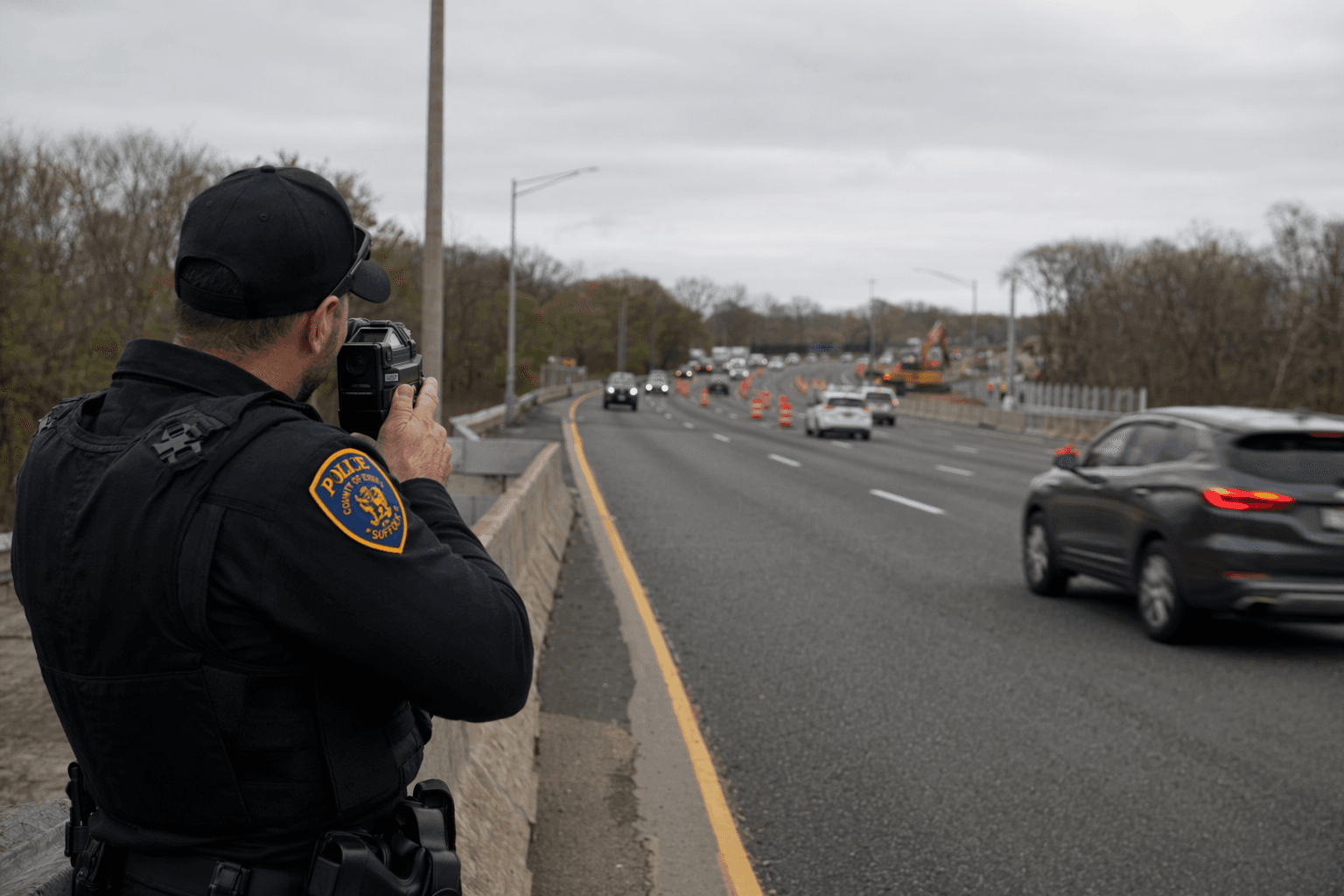 Suffolk police target speeding and distractions in LIE work zones