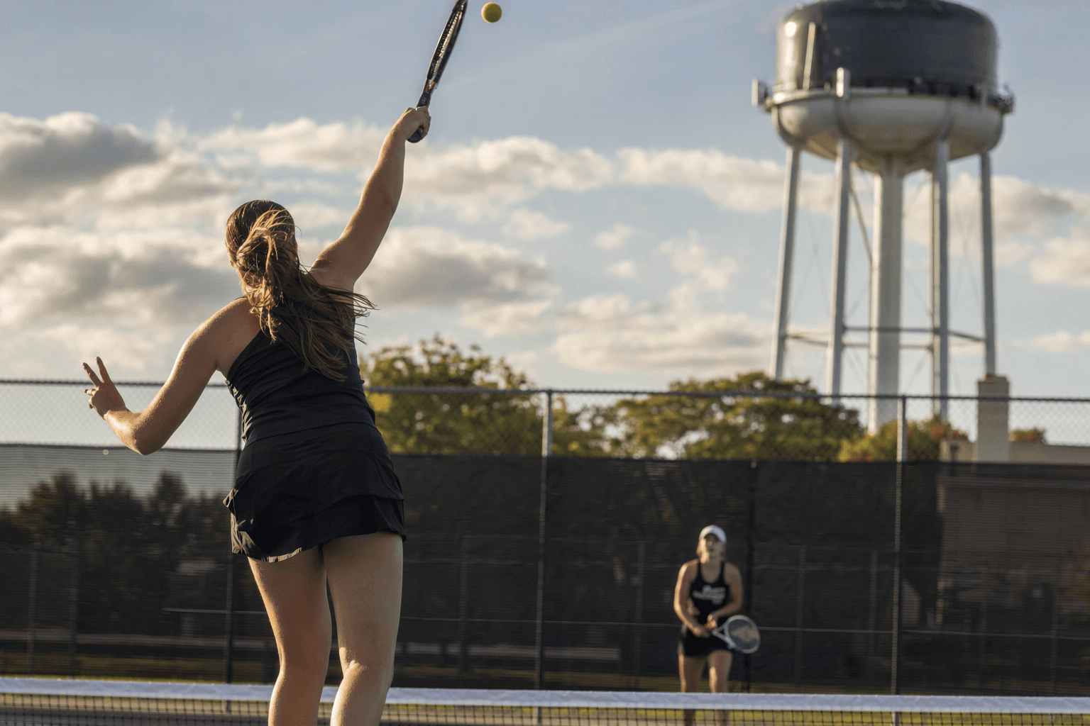 Perham awards tennis court rebuild to local contractor Hammers Construction