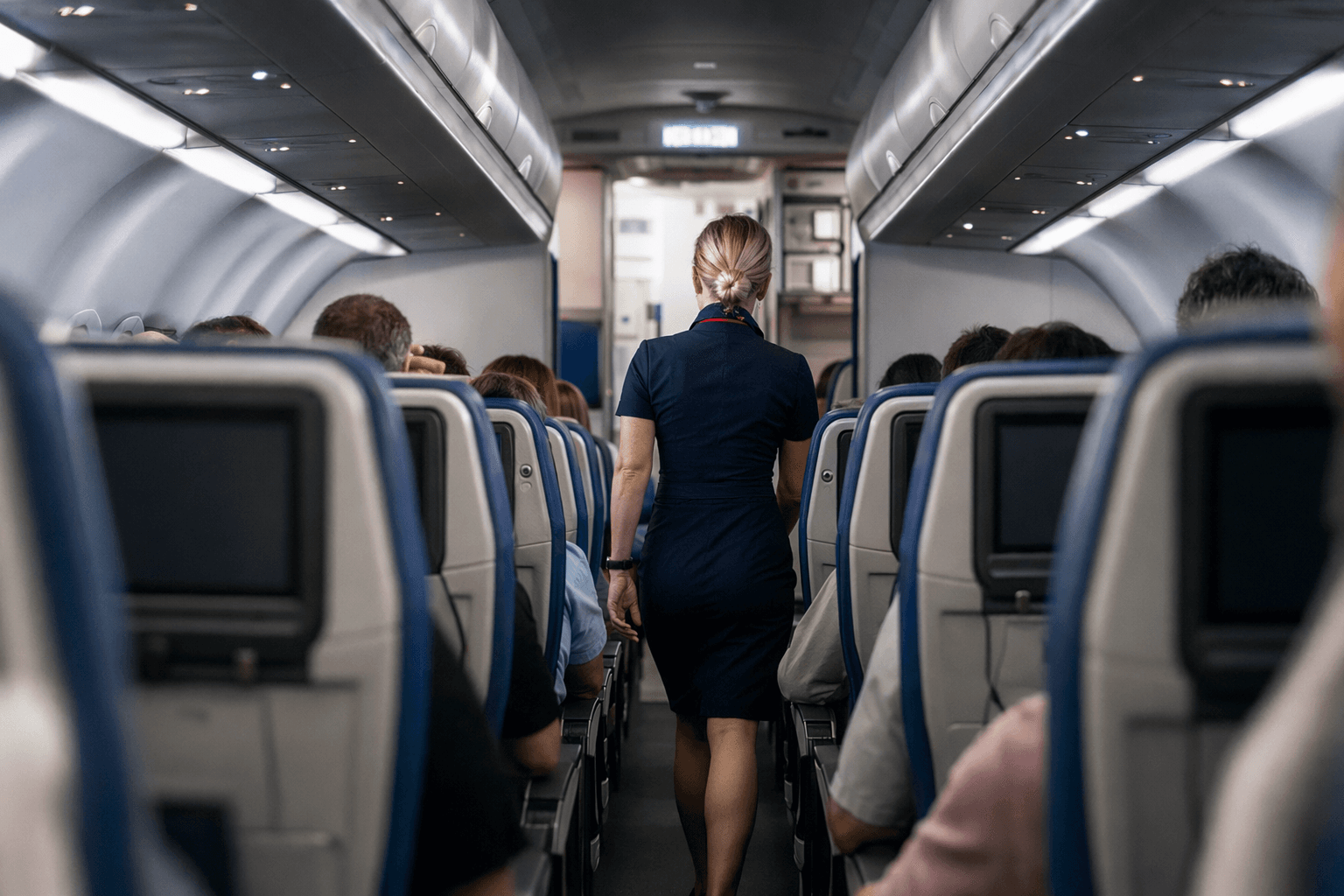 Democrats urge FAA review of reduced flight attendants on long-haul flights