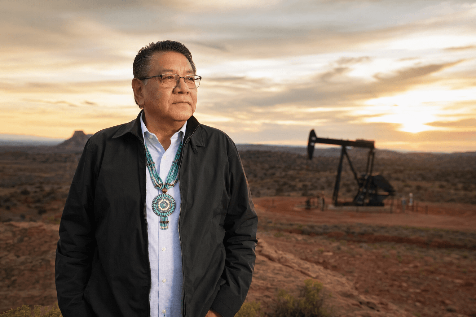 Myron Lizer launches Navajo Nation presidential bid on jobs, energy