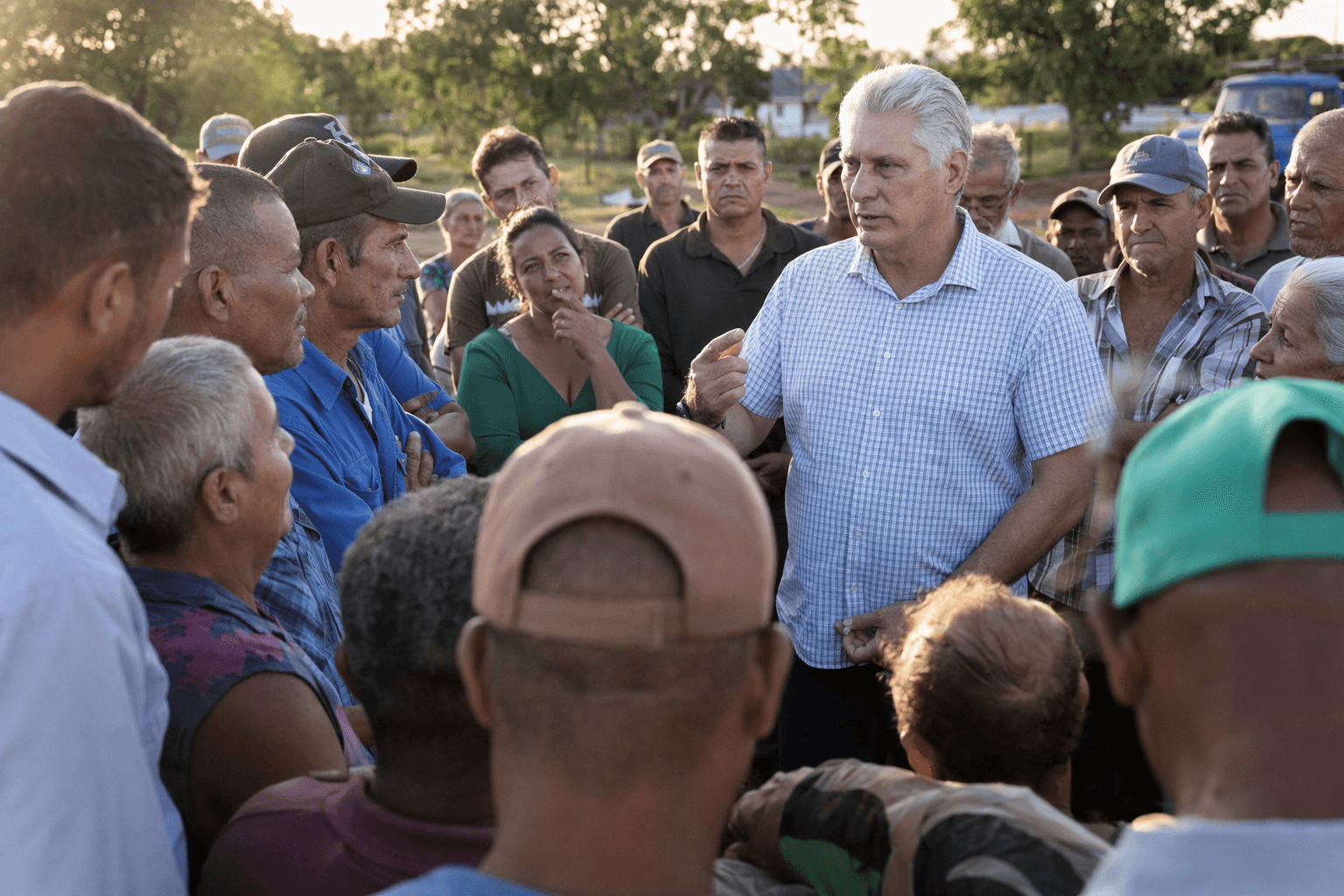 Díaz-Canel expands talks with farmers as Cuba battles food shortages