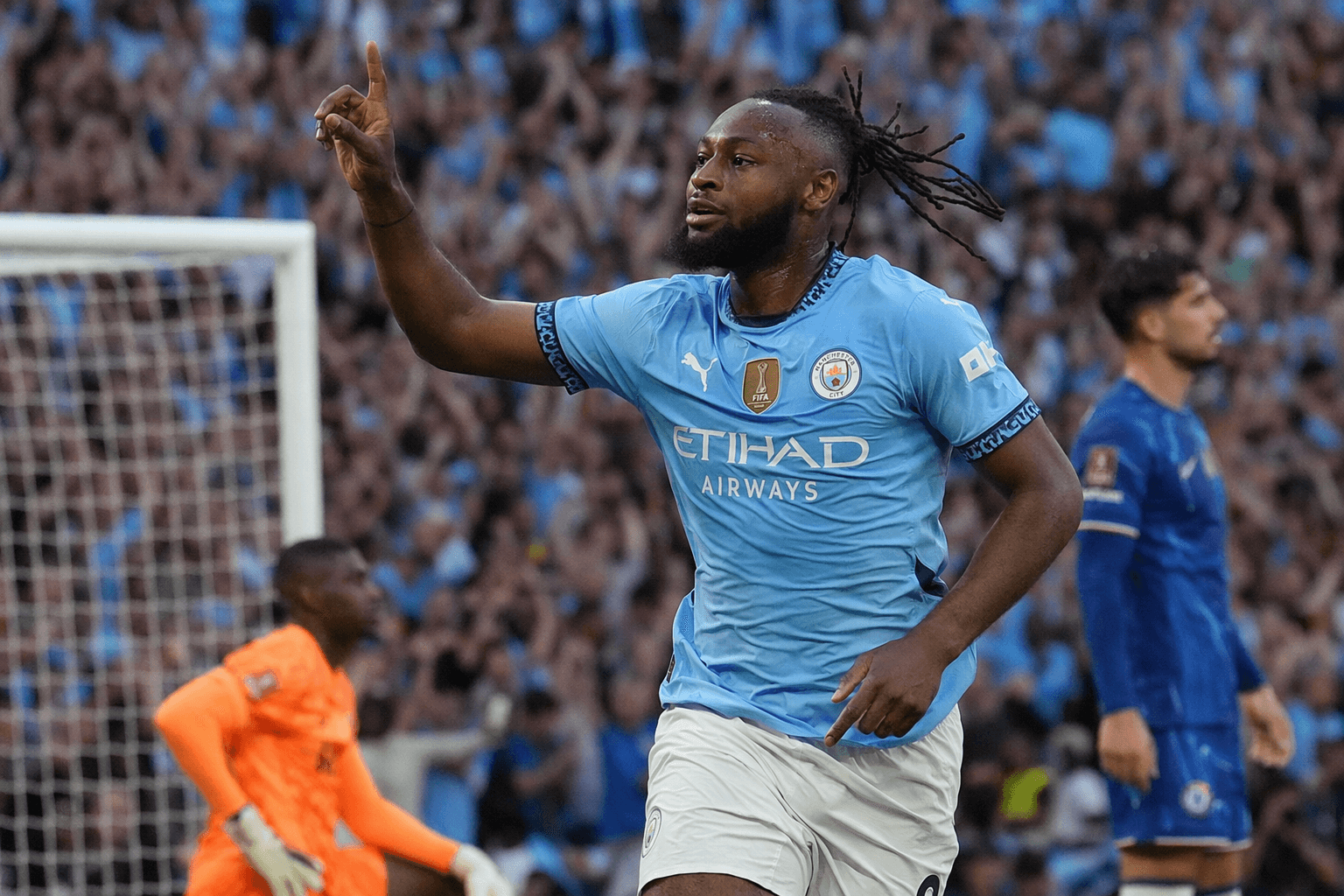 Semenyo stuns Chelsea as Manchester City win FA Cup final
