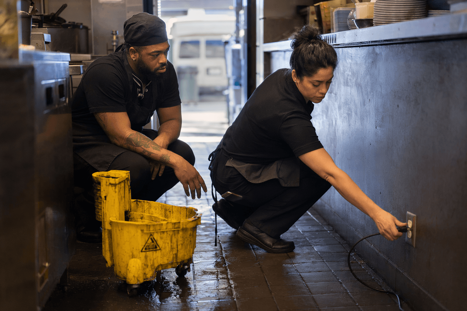 OSHA warns restaurants on cords, wet floors and GFCI safety