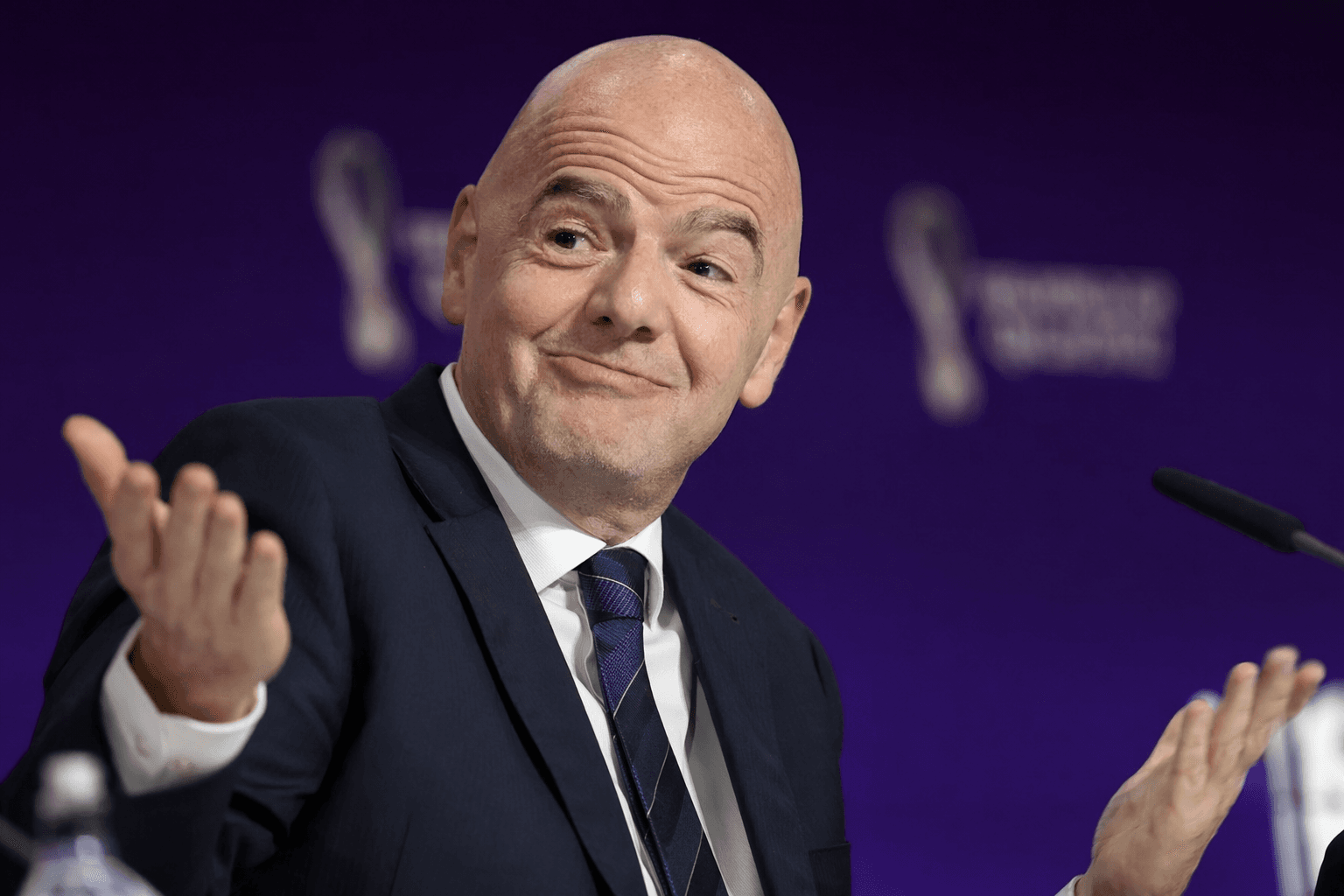 FIFA chief jokes about $2 million World Cup final ticket backlash
