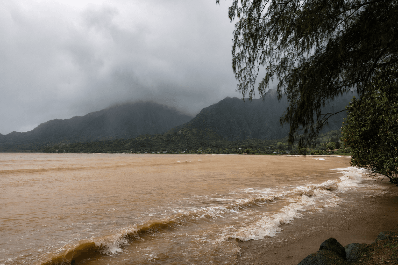 Brown water advisory issued for Hanalei Bay after heavy runoff