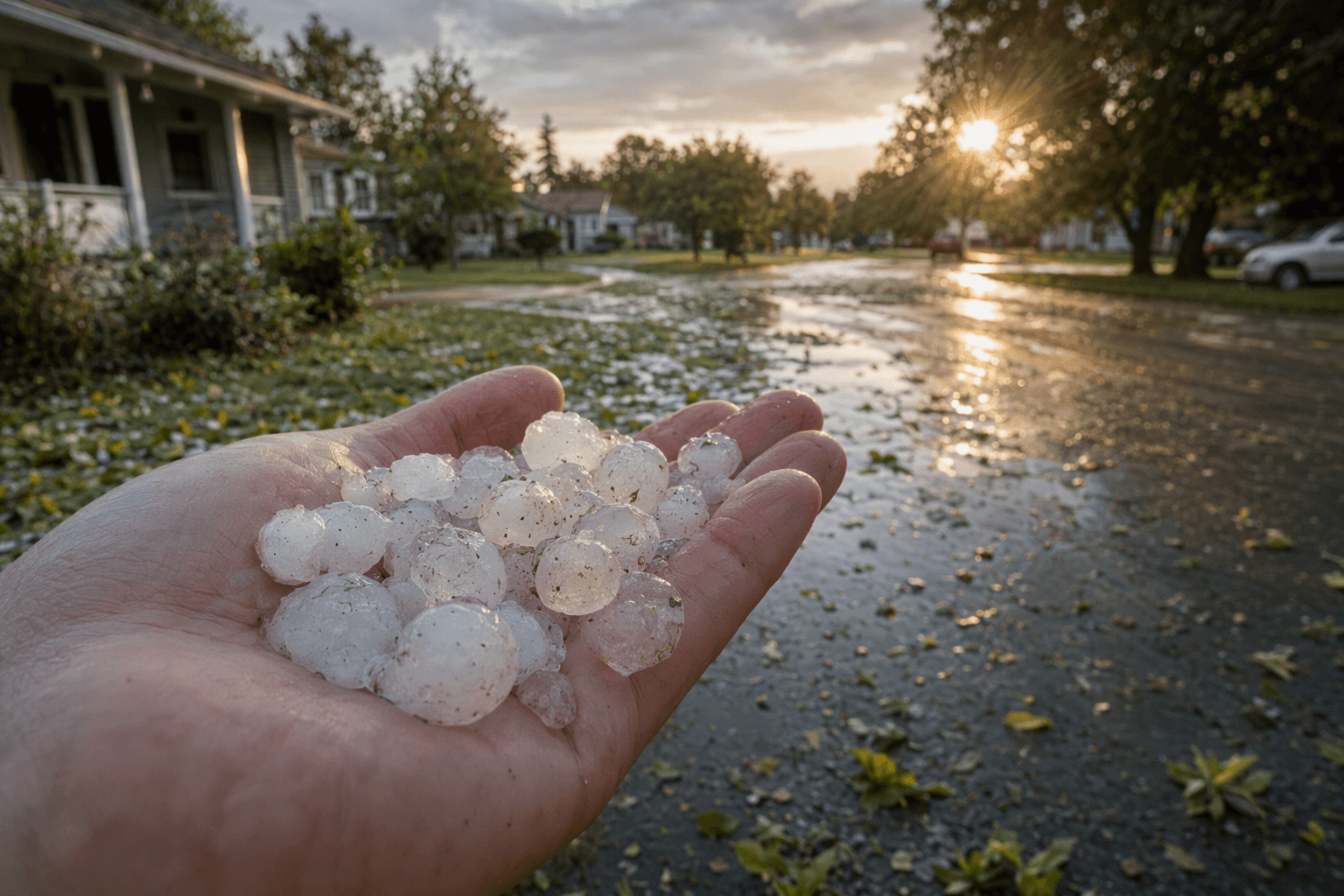 Severe thunderstorm warnings, watch issued for Perry County, damaging hail possible