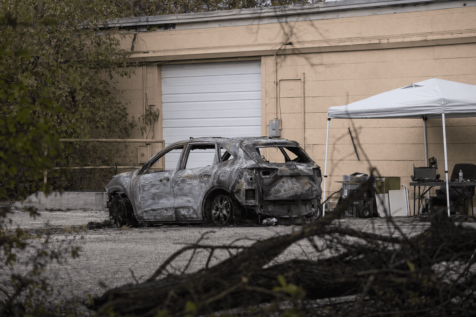 Mother charged after two children found dead in burning car in San Antonio