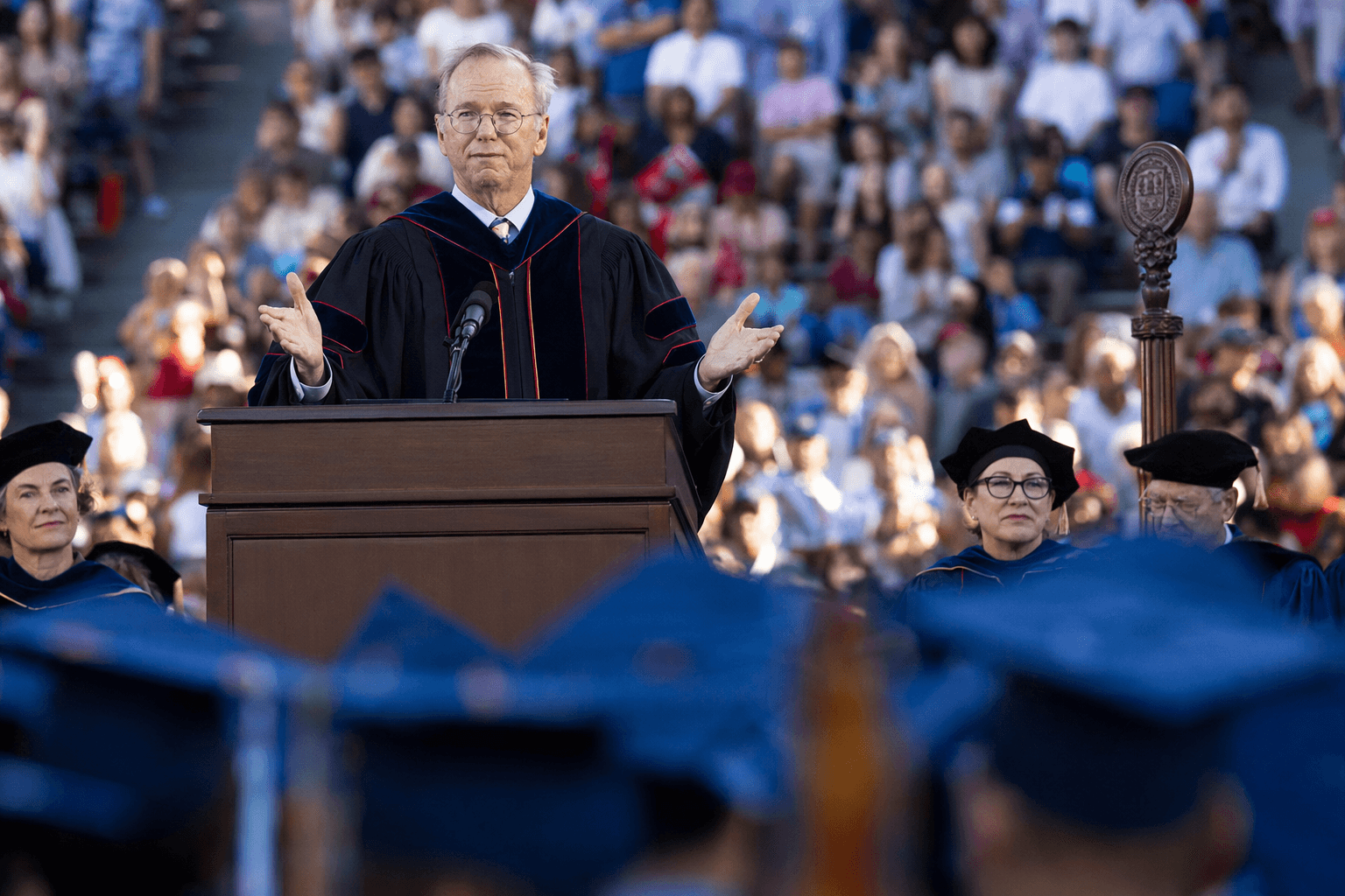 University of Arizona grads boo Eric Schmidt over AI speech and ties