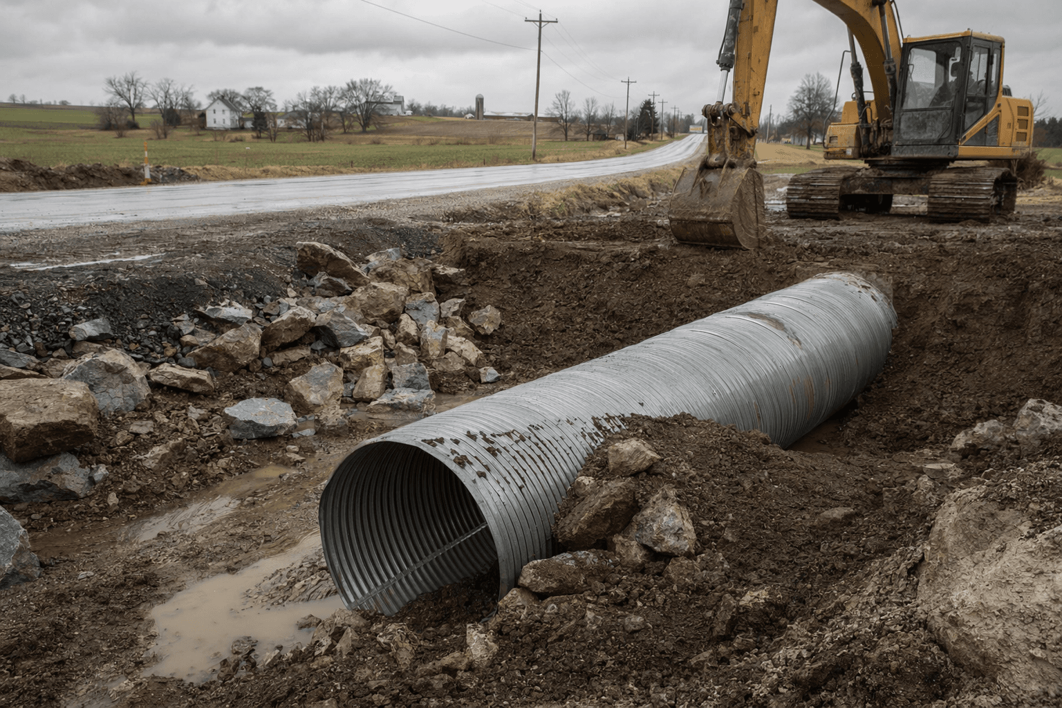 SR 136 to close for culvert replacement in Adams County