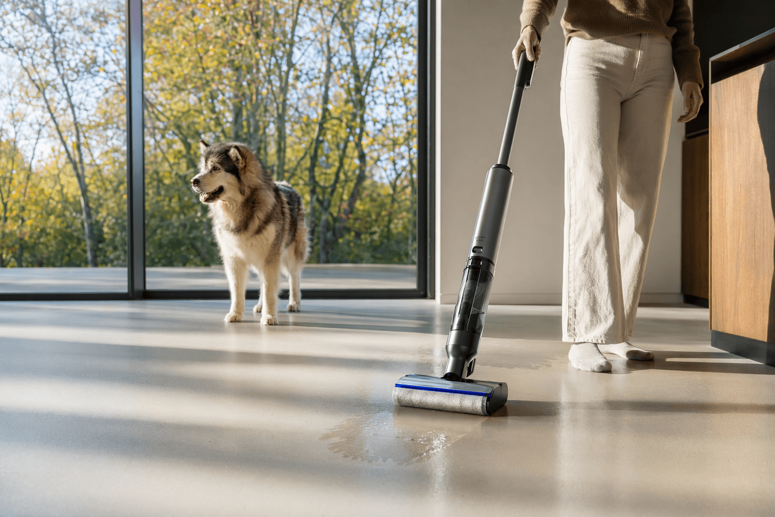 Dyson launches PencilWash, a slim cordless cleaner for hard floors