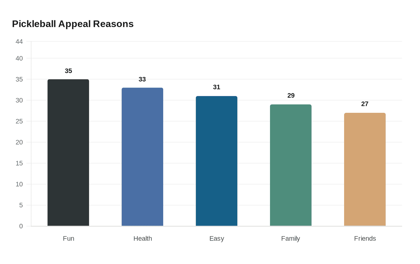 Pickleball Appeal Reasons