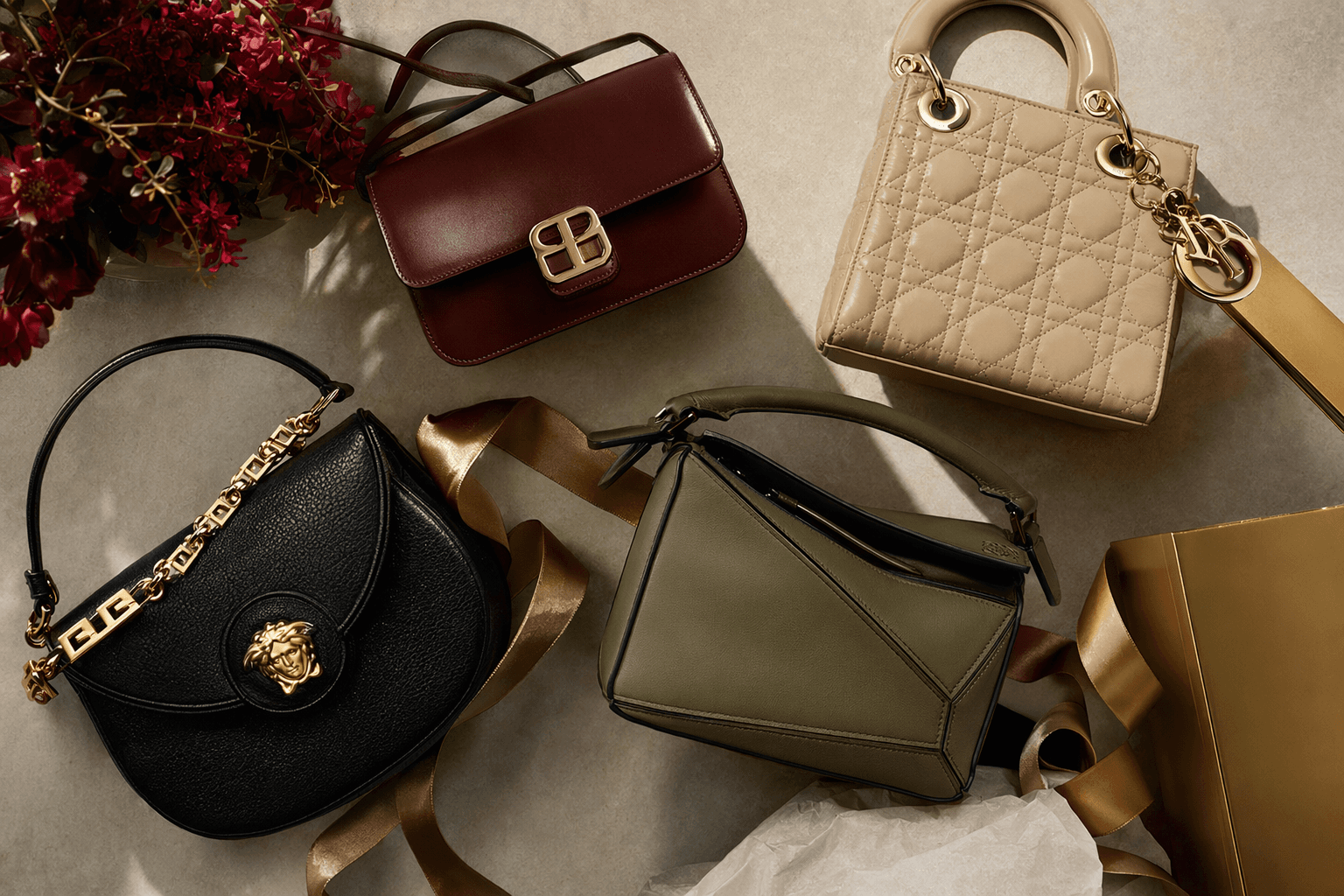Luxury bags to gift now: Loewe, Dior, Gucci and Versace debuts