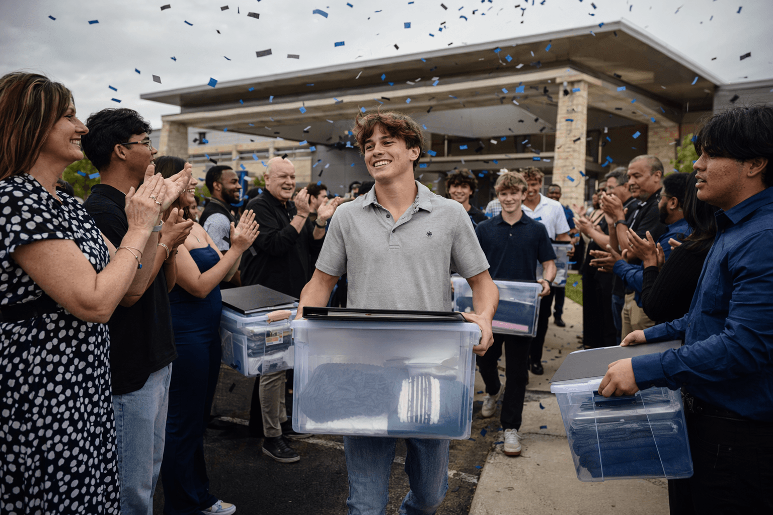 Boys & Girls Clubs of Collin County celebrates seniors with draft-day sendoff