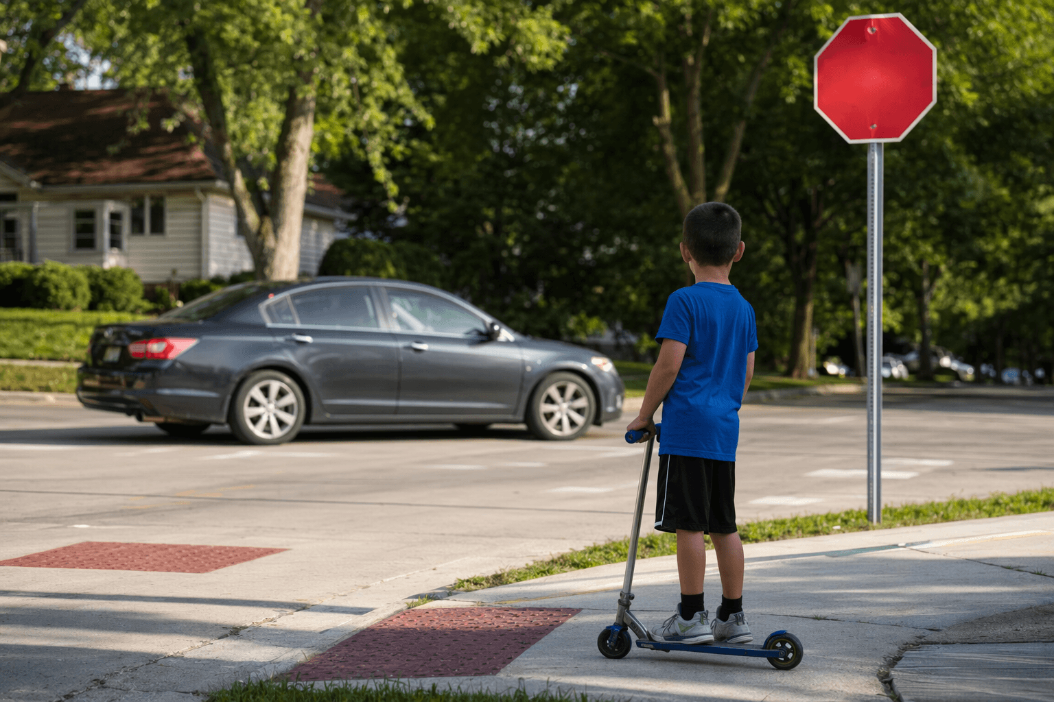 Storm Lake police warn parents after child scooter crash
