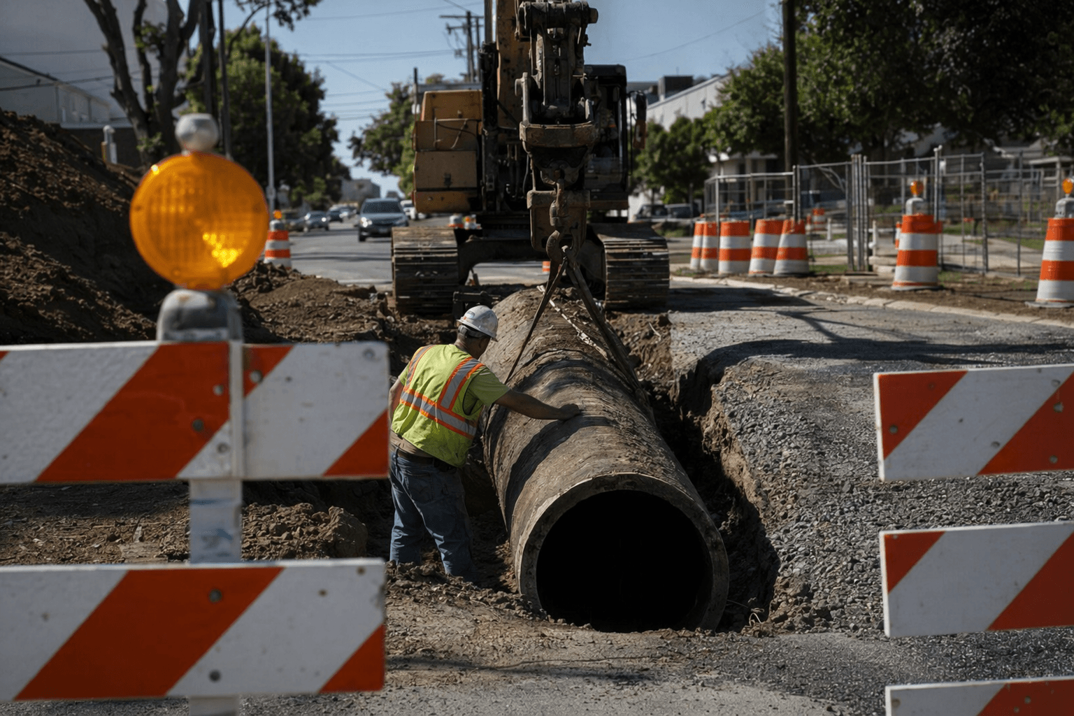 Utility work closes 4th Avenue Northwest in Jamestown for three weeks