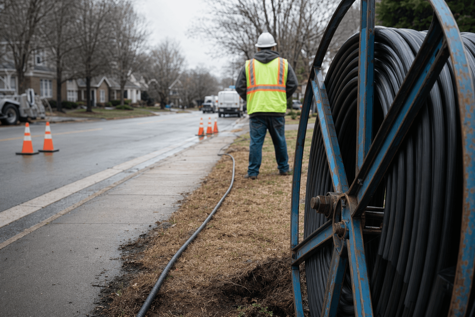 Spectrum buries cable in Holly Springs after yearlong complaint