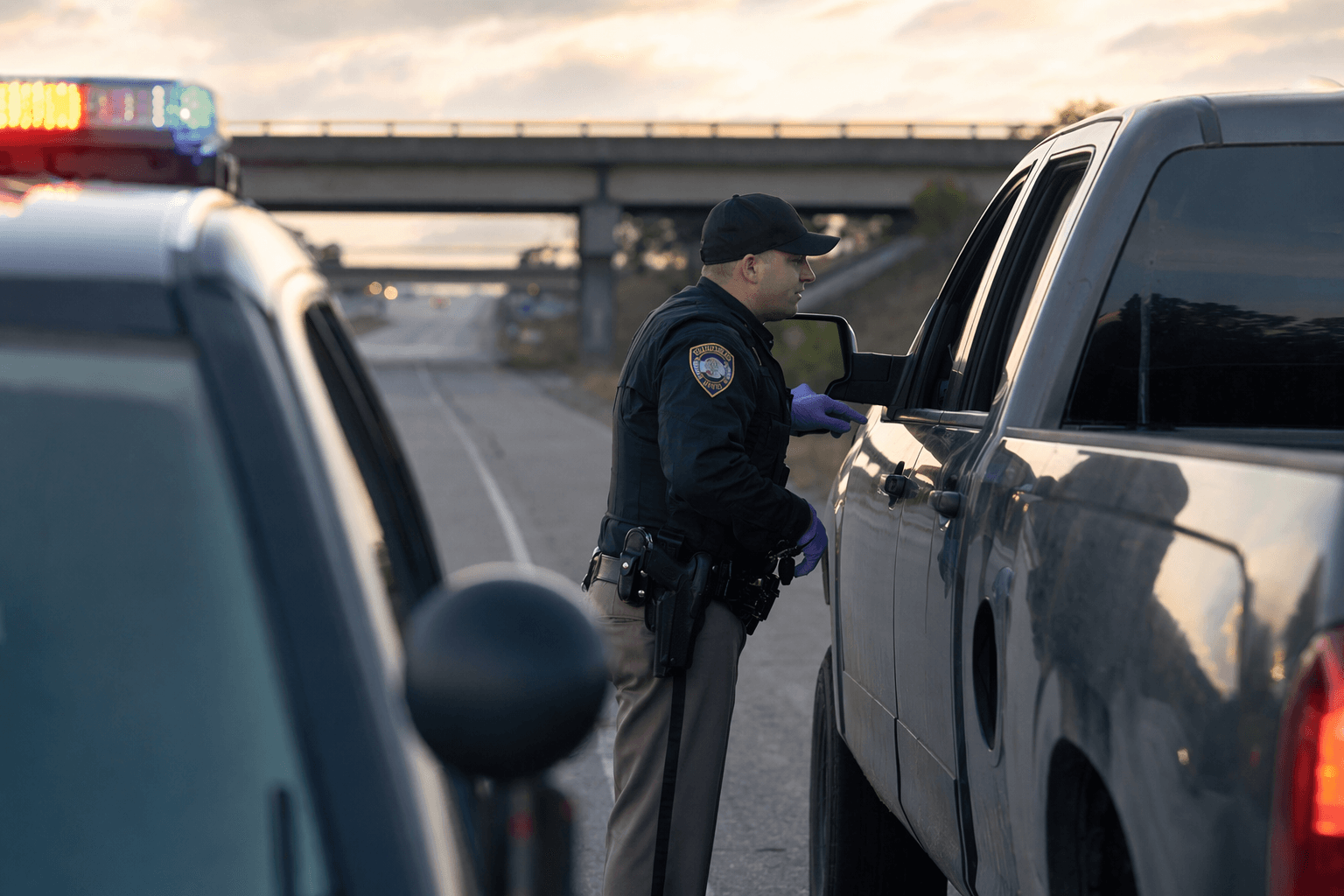 Stolen truck report in Baker County ends with medical call, citation
