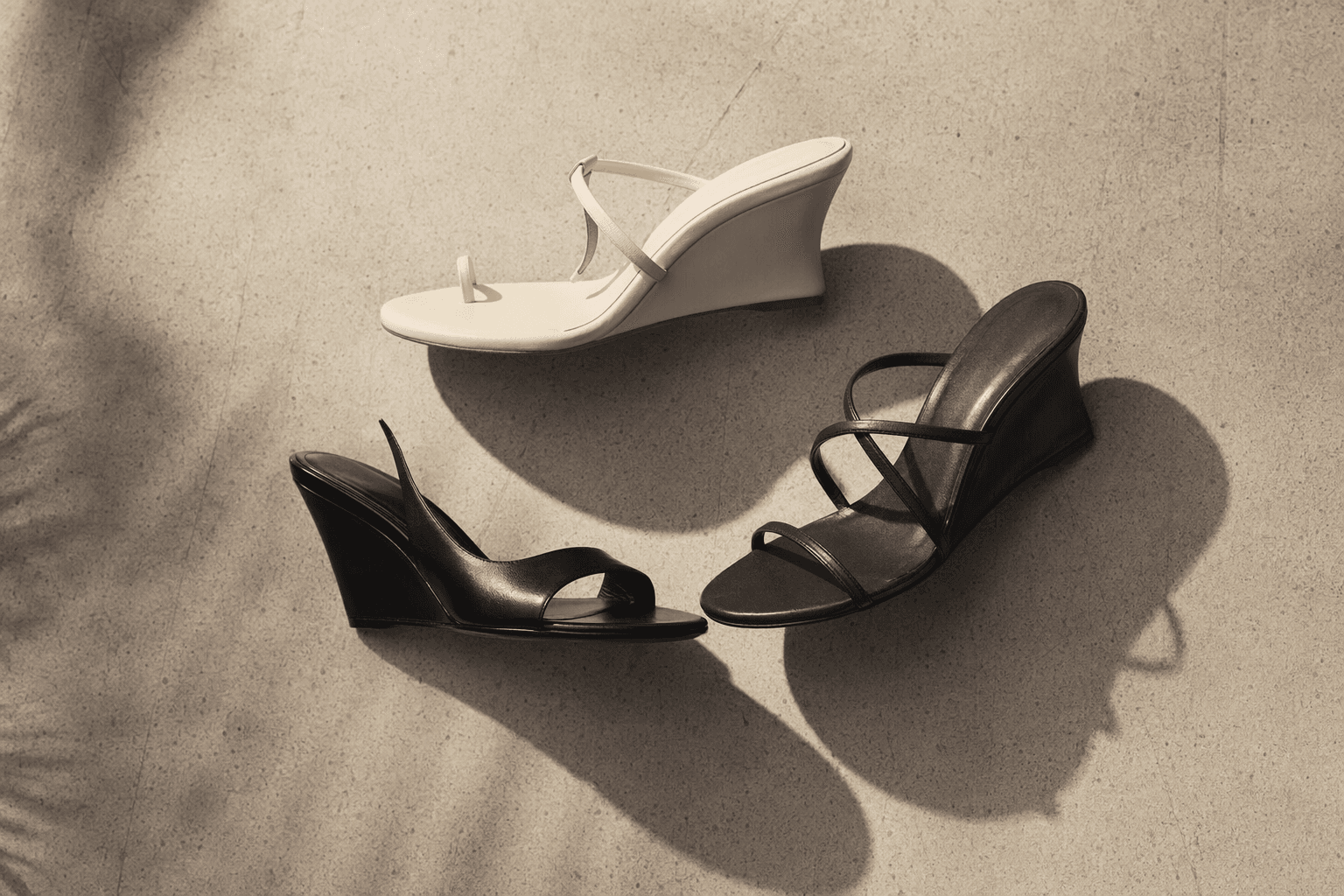 Wedge sandals return for summer 2026 in sleeker, minimalist form
