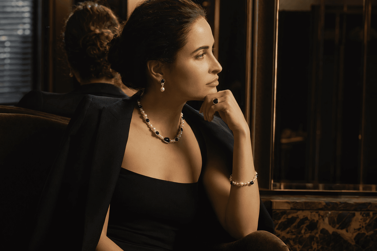 Melanie Georgacopoulos debuts Eclipse, a high jewelry line of pearls and onyx
