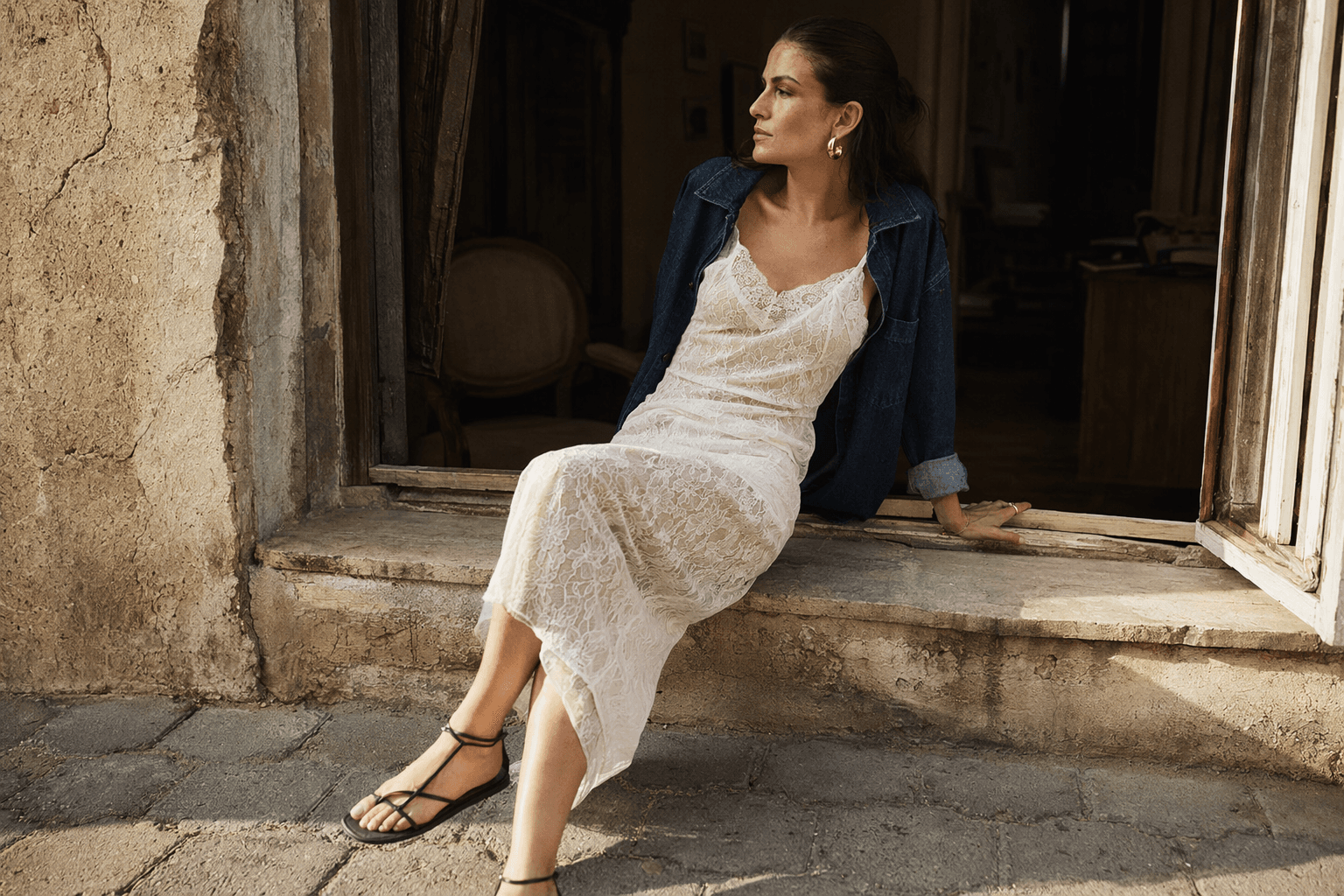Lace gets a modern update for everyday summer dressing