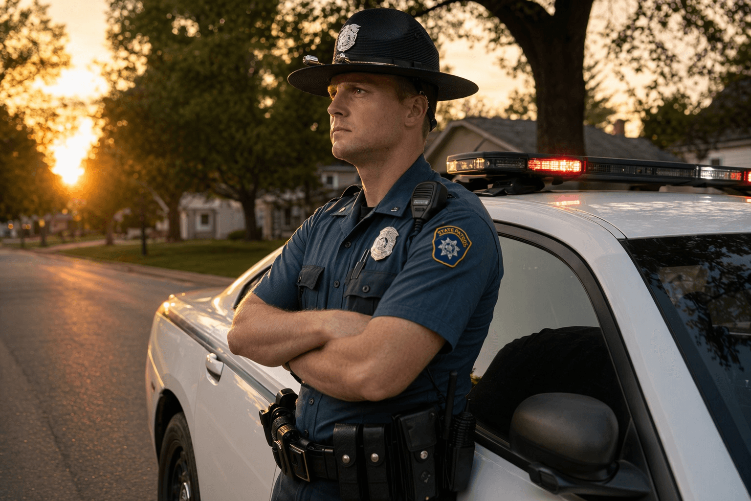 Trooper Hokenstad named Douglas County trooper of the year