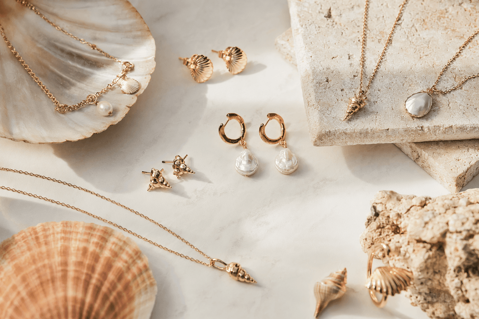 Shellmaxxing brings coastal shells to summer accessories for petite fashion