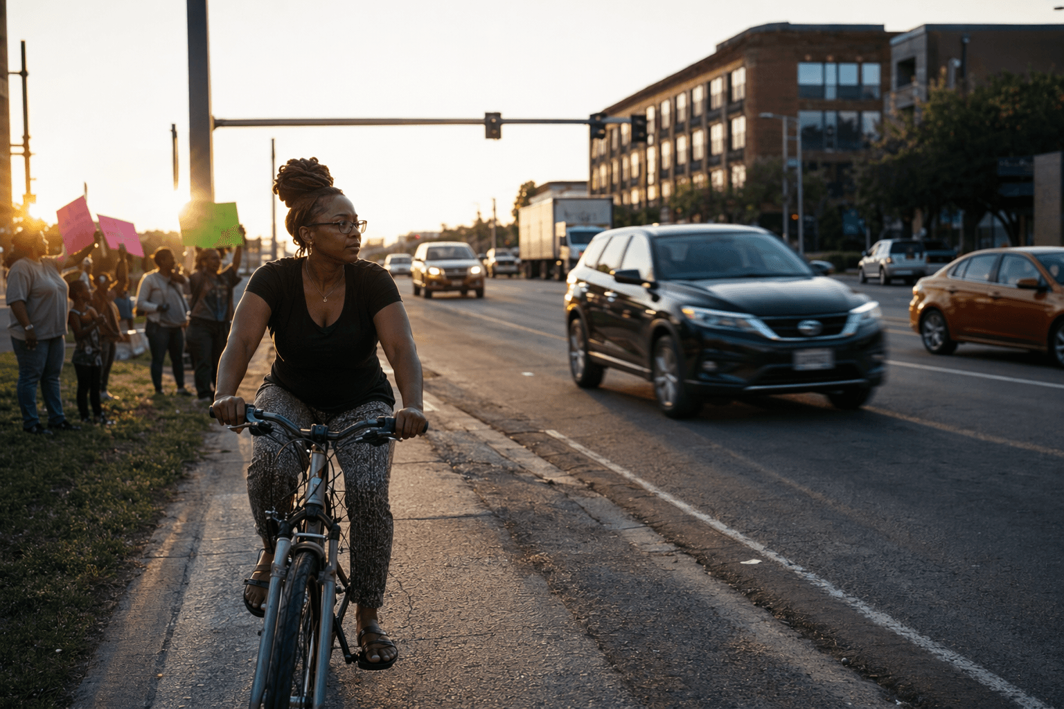 Residents push for bike lanes on Tennessee and Kentucky streets