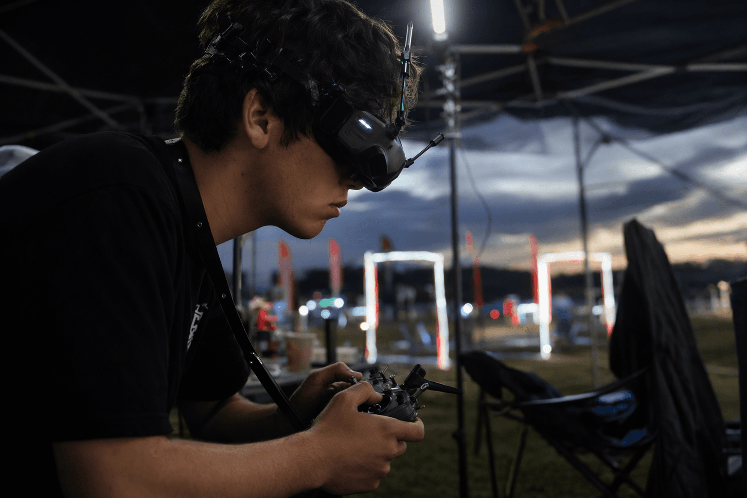 Davey FPV leads Canberra's tight Australian drone nationals qualifying race