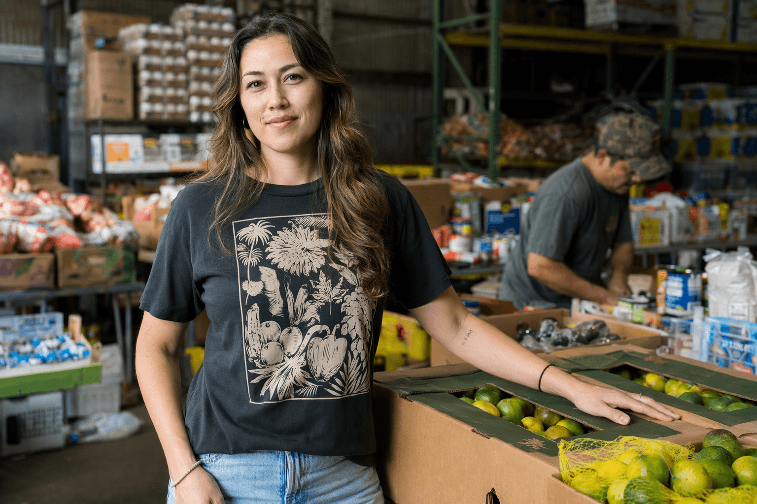 Aloha Grown shirt collaboration raises funds for The Food Basket