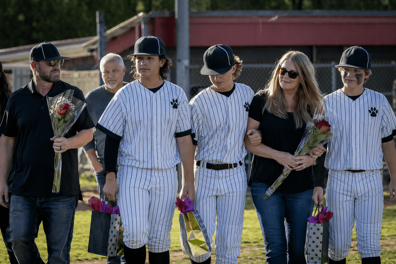 Owsley County Middle School honors three baseball players on 8th Grade Night