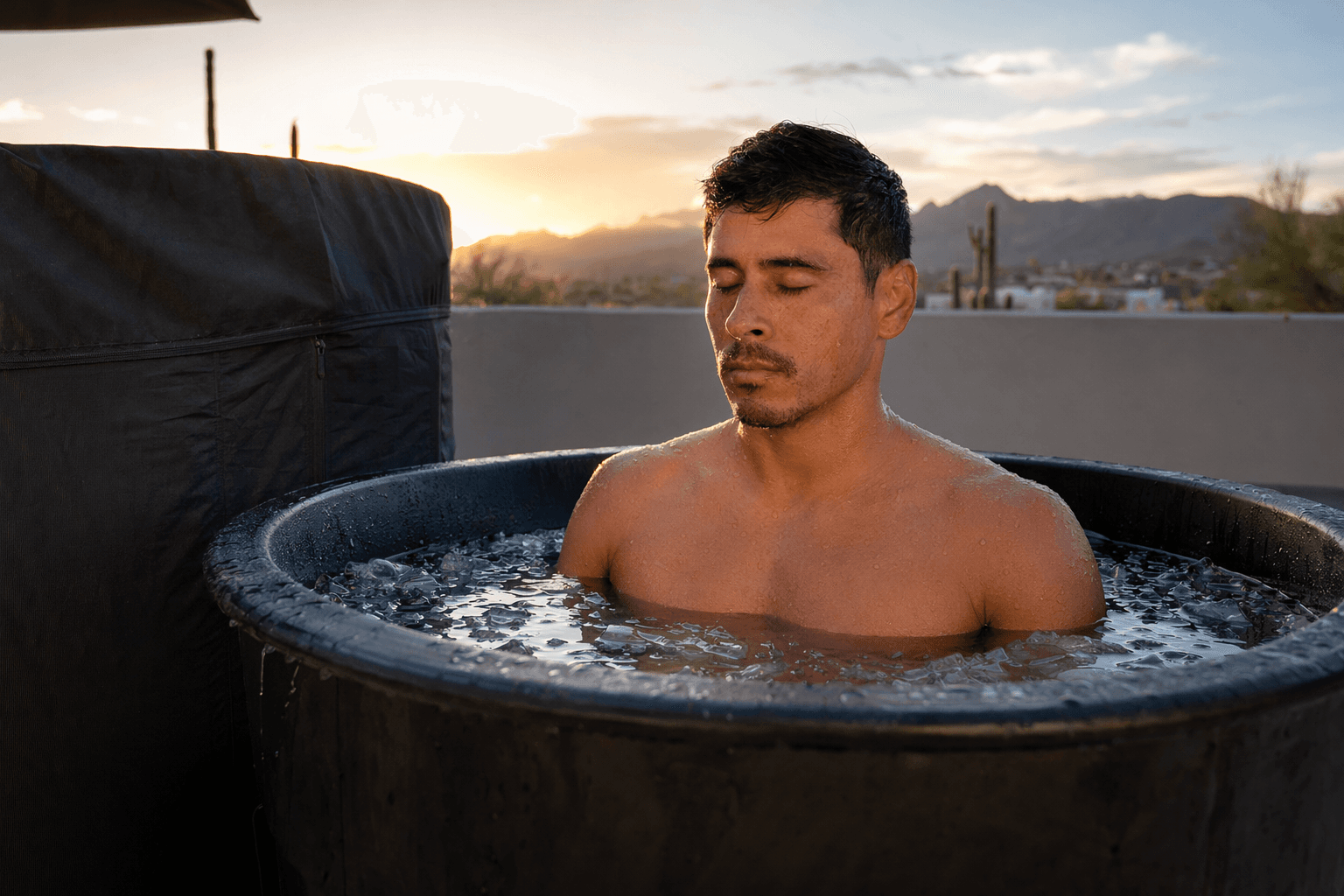 Cold plunging gains attention as a mental-health reset in Tucson