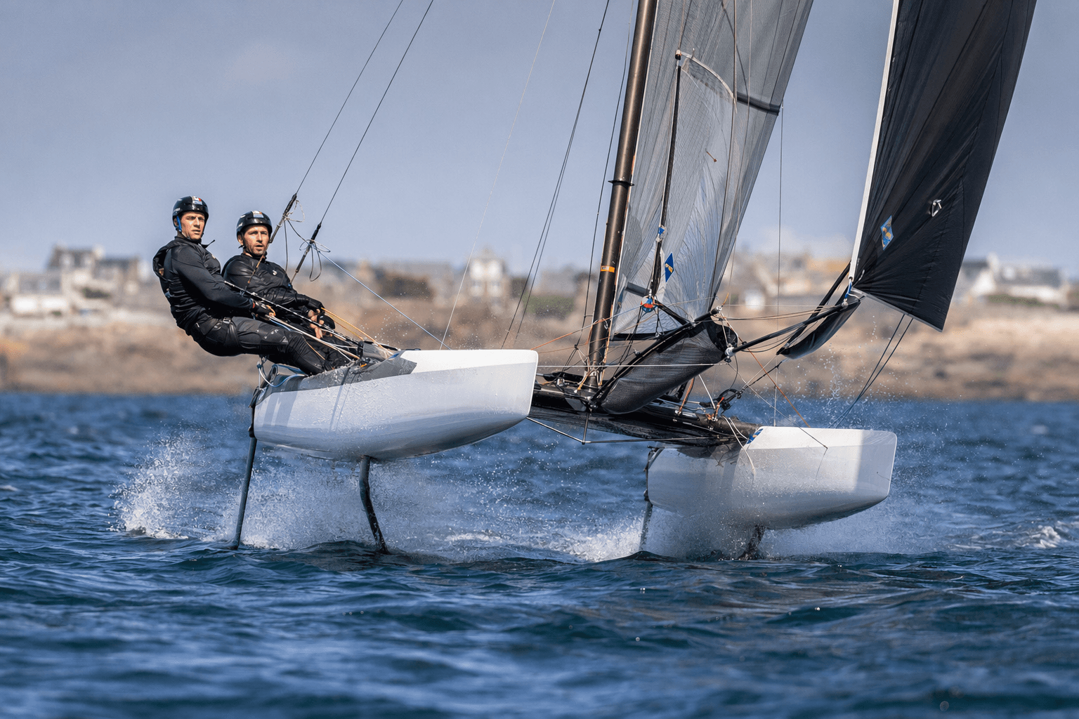 Ugolini and Giubilei win Nacra 17 world title in Quiberon