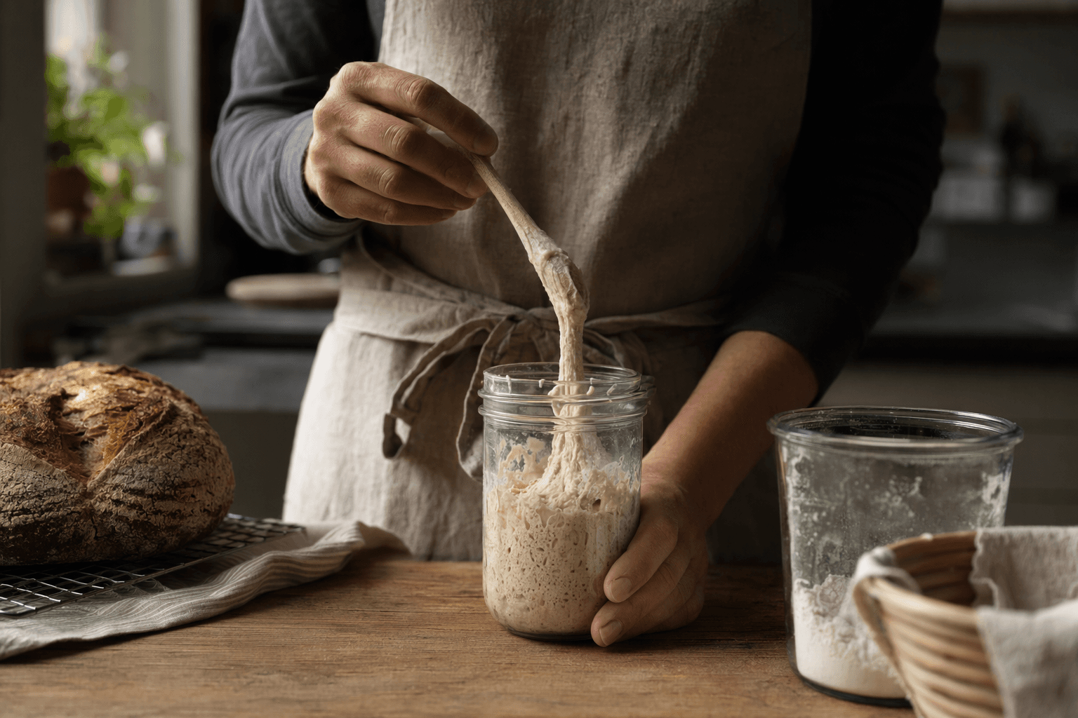 King Arthur Baking explains how to fit sourdough starter into your routine