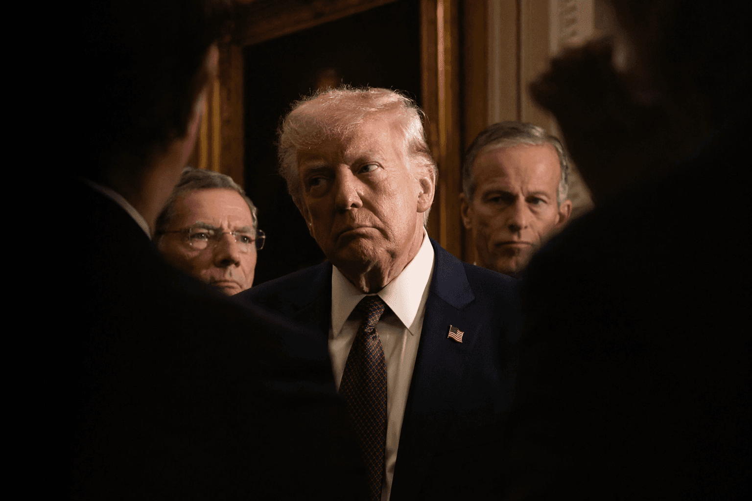 Senate GOP faces revolt over Trump ballroom security money in immigration bill
