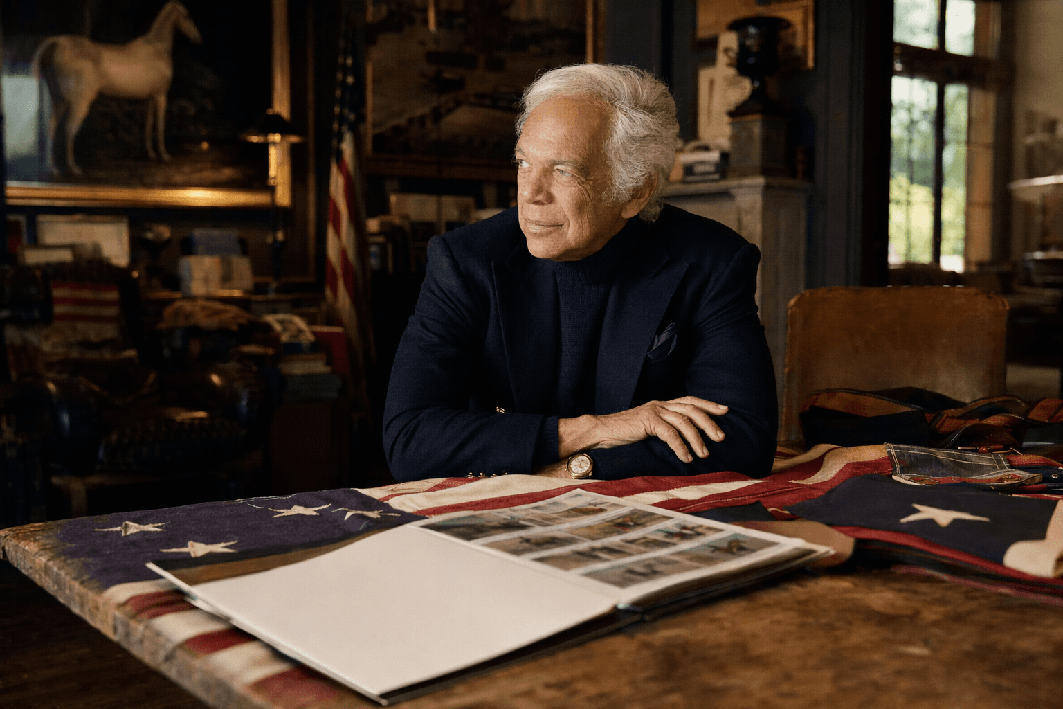 Ralph Lauren curates USPS stamps and capsule for America’s 250th anniversary