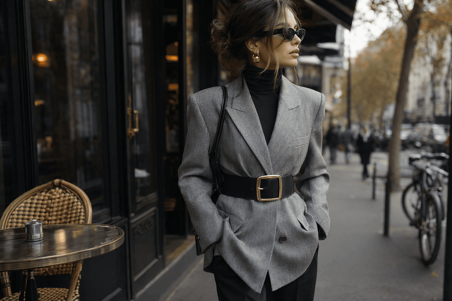 Oversized belts define 2026 accessories, and flatter petite silhouettes