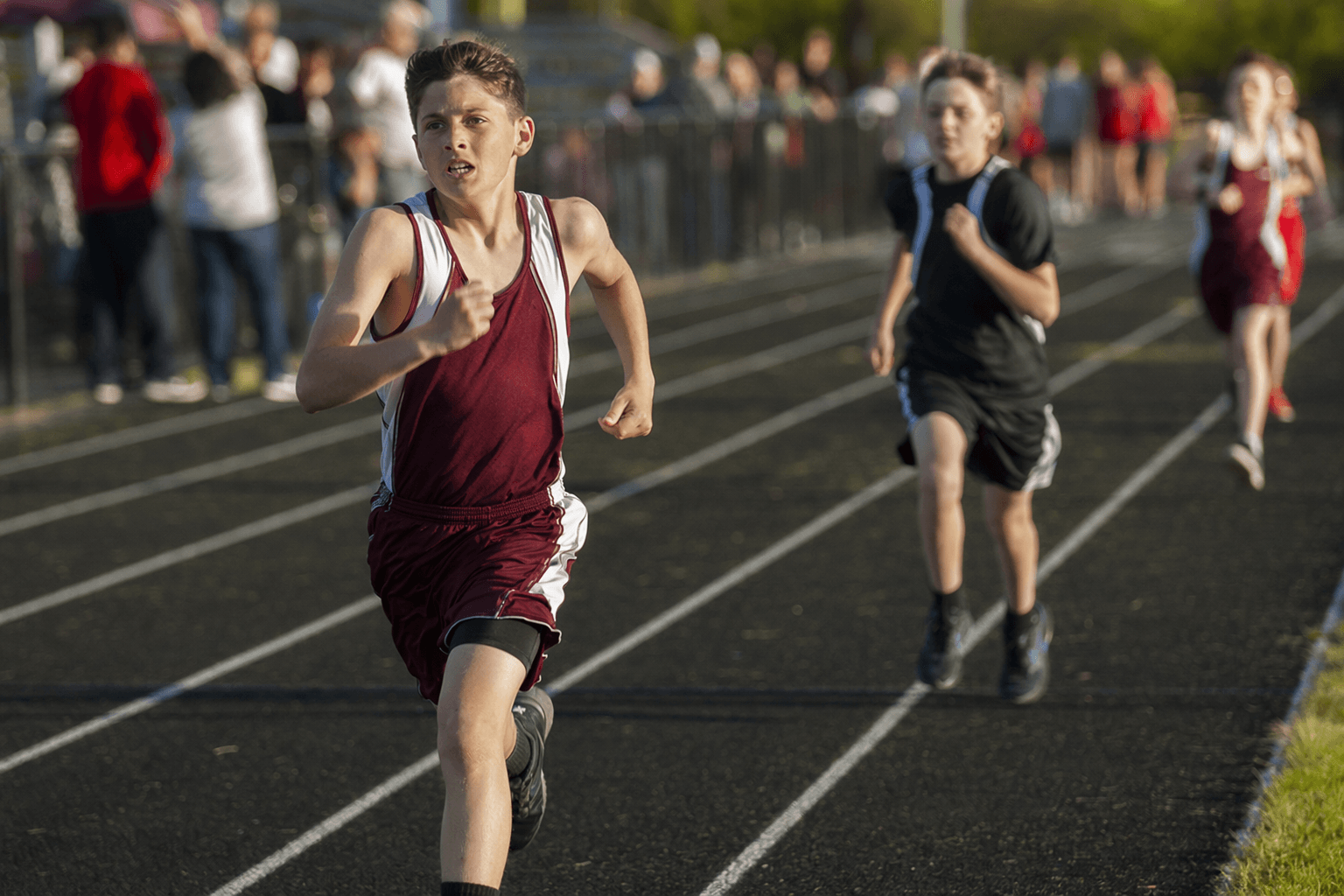 Windsor middle school track team competes in Newport meet