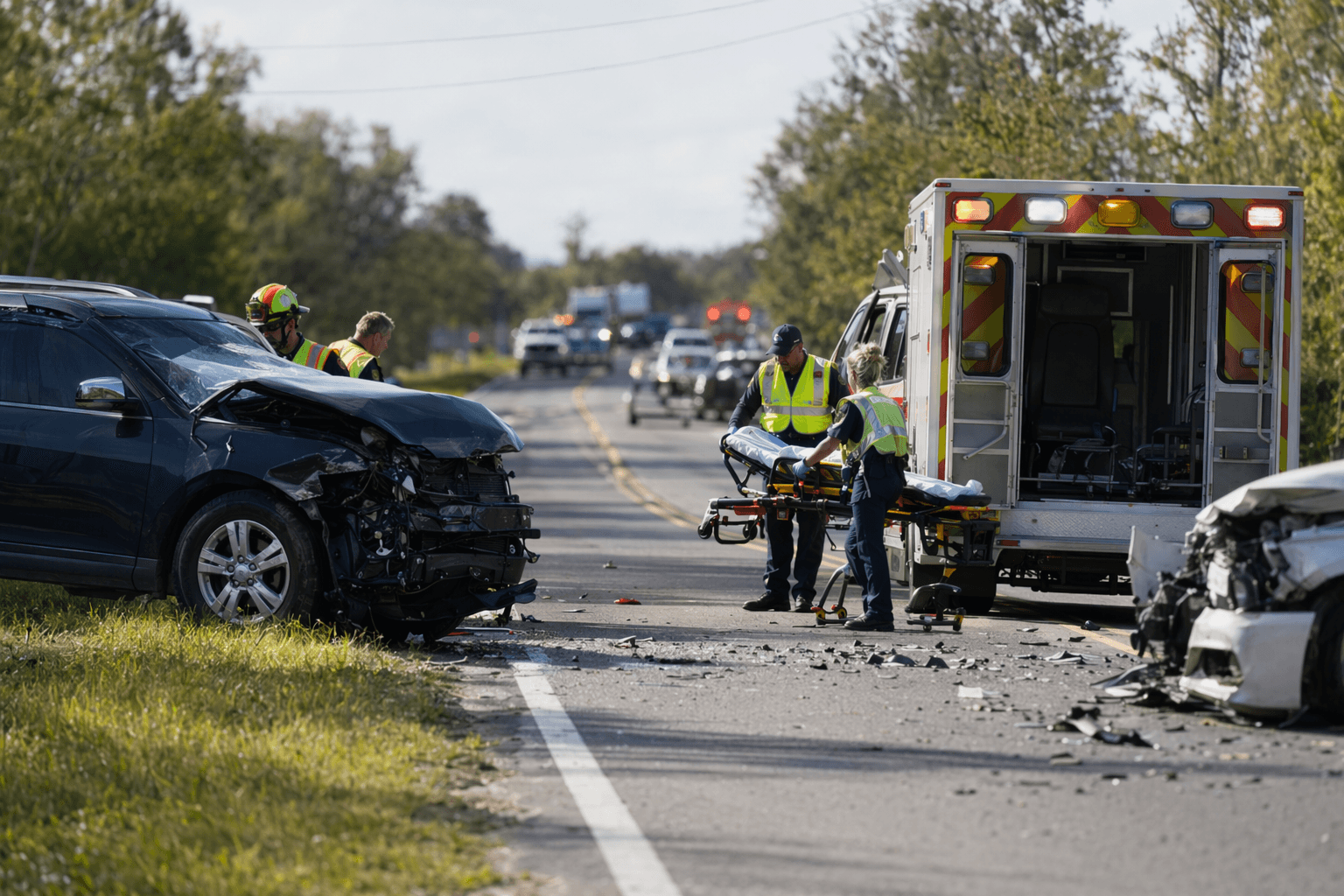 Two injured in Hernando County crash near Cortez Boulevard, Mondon Hill Road