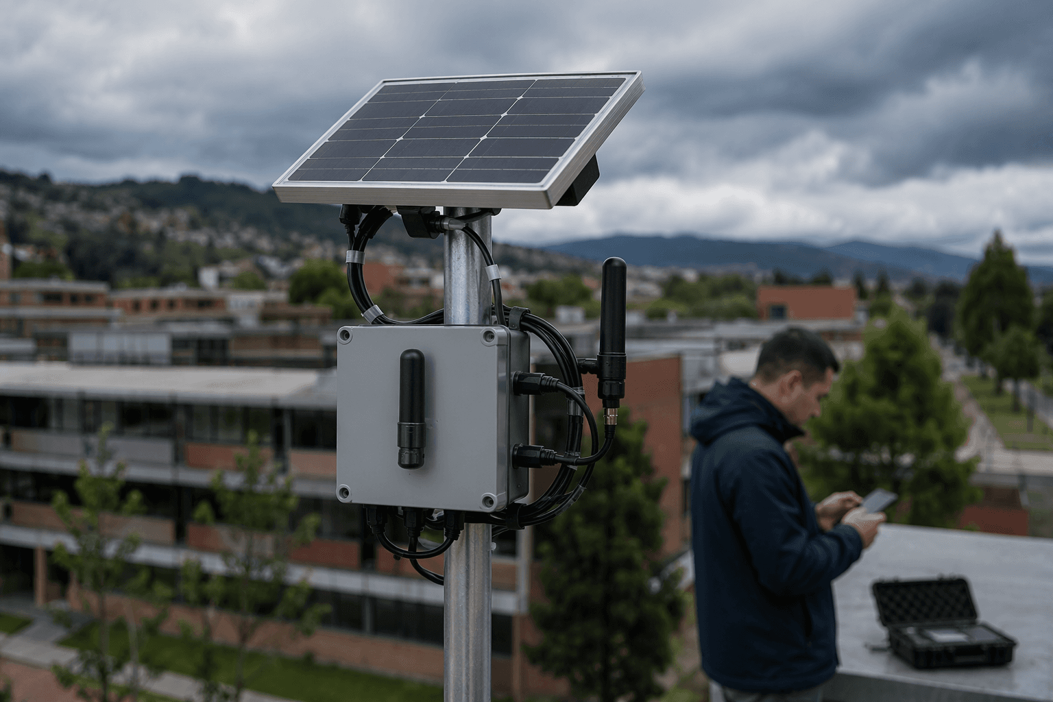 Meshtastic powers smart-campus sensing network at Universidad Militar Nueva Granada