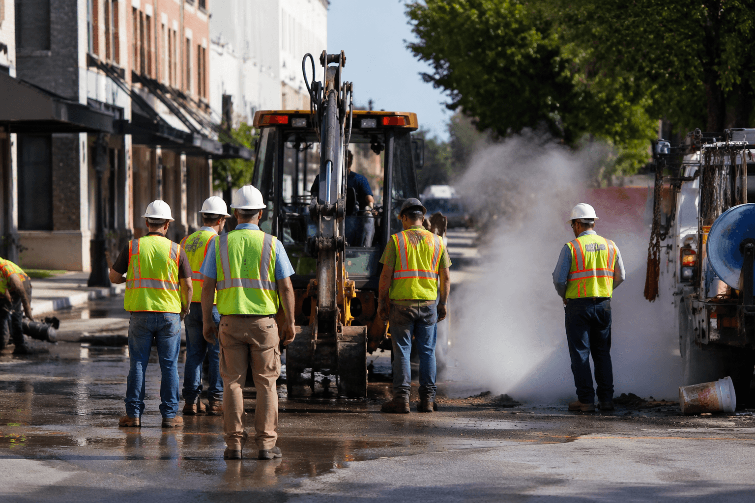 Gas leak in downtown Prosper disrupts traffic, prompts safety warnings